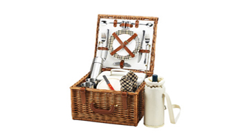 Cheshire Basket for 2 w/coffee service 